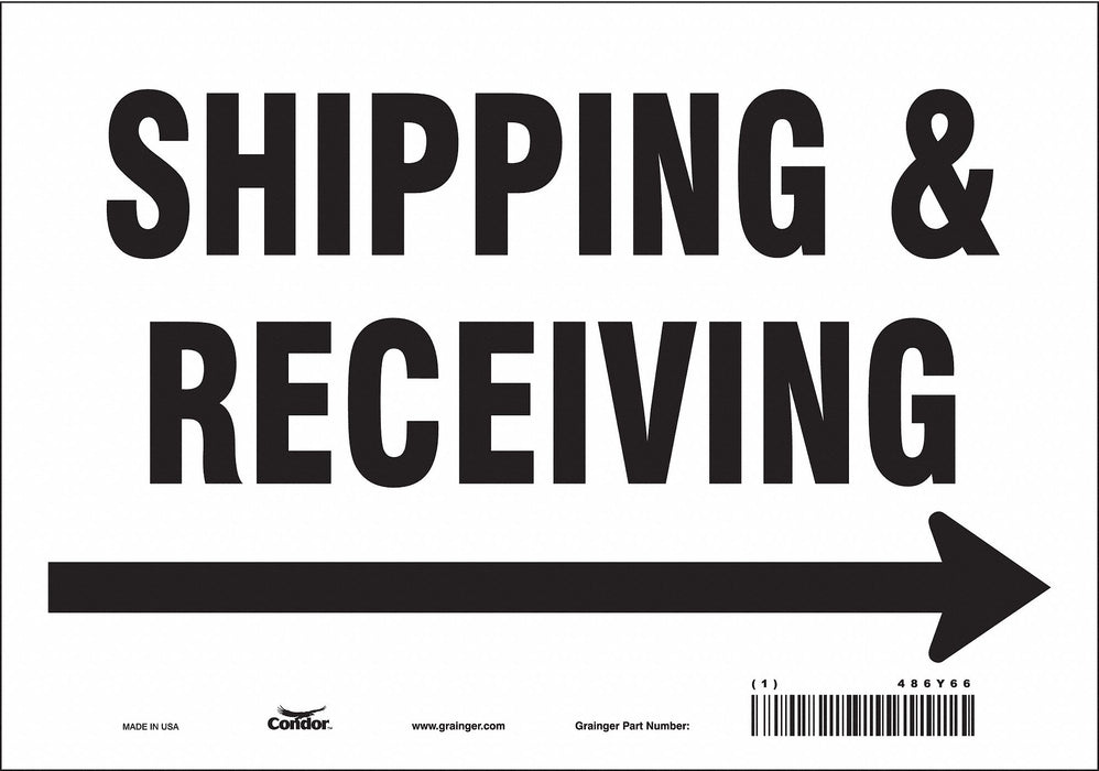 K1778 Safety Sign 7 inx10 in Vinyl