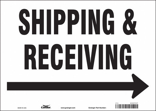 K1778 Safety Sign 10 inx14 in Vinyl