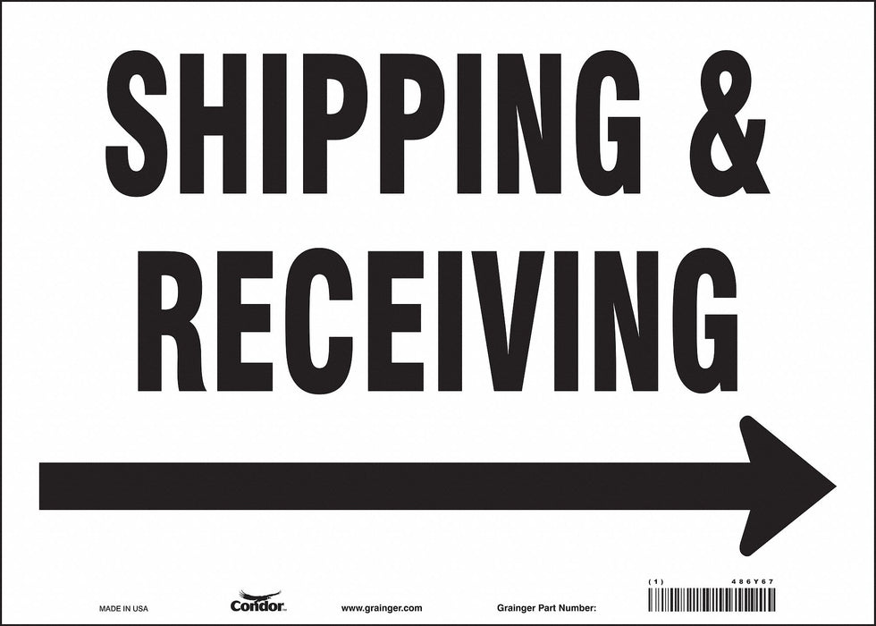 K1778 Safety Sign 10 inx14 in Vinyl