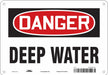 Safety Sign 7 in x 10 in Aluminum