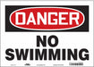 Safety Sign 10 in x 14 in Vinyl