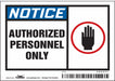 Safety Sign 3 1/2 inx5 in Vinyl