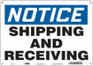 Safety Sign 10 inx14 in Aluminum