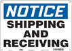 Safety Sign 10 inx14 in Polyethylene