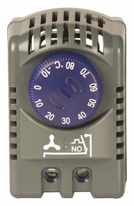 Thermostat 2-23/64 H 1-35/64 W Gray