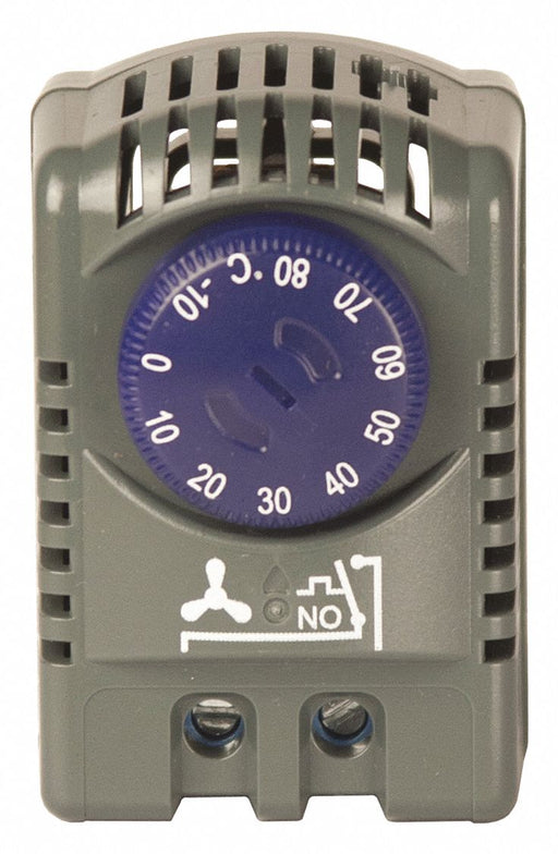 Thermostat 2-23/64 H 1-35/64 W Gray