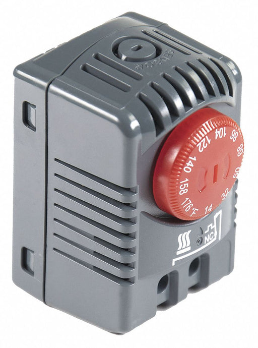 Thermostat 2-23/64 H 1-35/64 W Gray