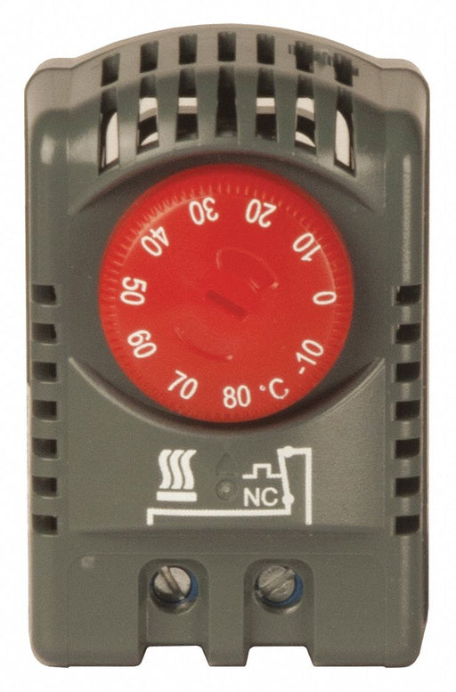 Thermostat 2-23/64 H 1-35/64 W Gray