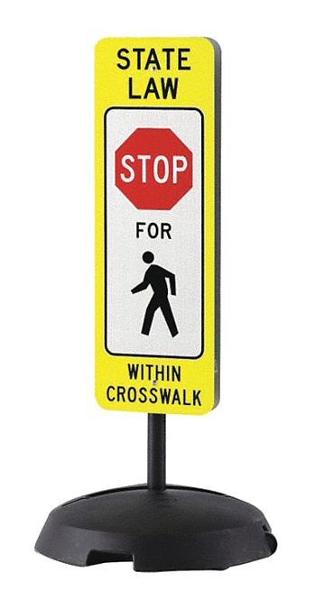 Sign Stand Base 23 W 48 H Plastic