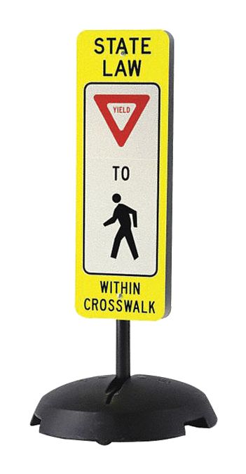 Sign Stand Base 23 W 48 H Plastic