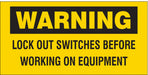 Safety Sign 4.5in x 4.5in Vinyl PK2