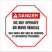 Traffic Sign 24 W 24 H 0.026 Thickness