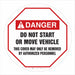 Traffic Sign 20 W 20 H 0.026 Thickness
