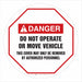 Traffic Sign 20 W 20 H 0.026 Thickness