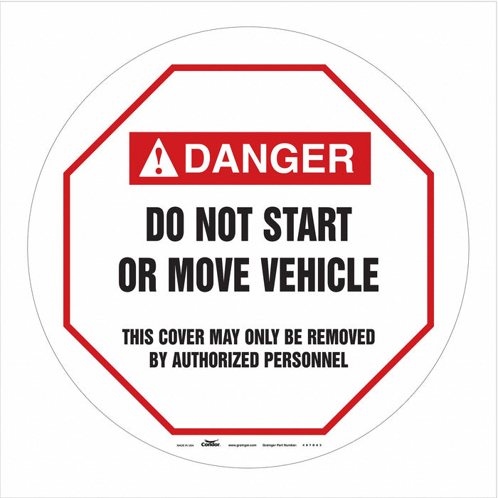 Traffic Sign 16 W 16 H 0.026 Thickness