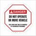 Traffic Sign 16 W 16 H 0.026 Thickness
