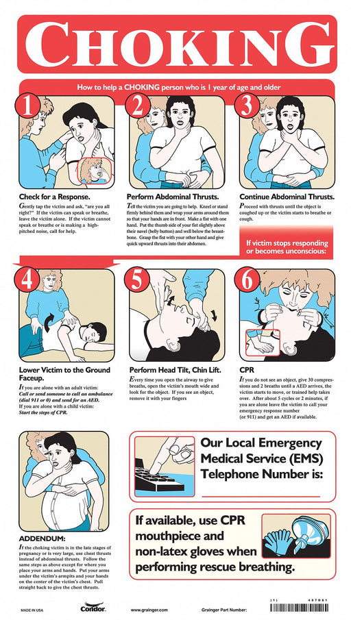 First Aid Sign 19 in x 11 in Polyester