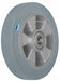 Caster Wheel 3 7/8 dia 440 lb Gray