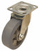 Plate Caster Swivel Rubber 7 1/2 H