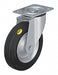 Plate Caster Swivel Rubber 9 1/4 H
