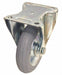 Plate Caster Rigid Rubber 7 11/16 H