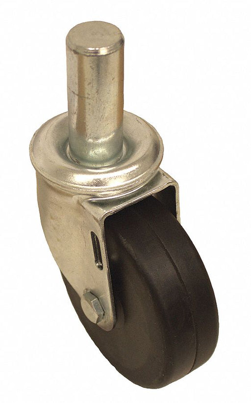 Stem Caster 150 lb Load Black Wheel
