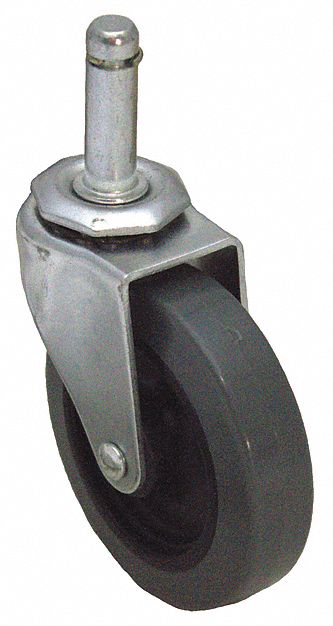 Stem Caster 3 dia Polyurethane 120lb