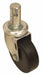 Stem Caster 325 lb Load Black Wheel
