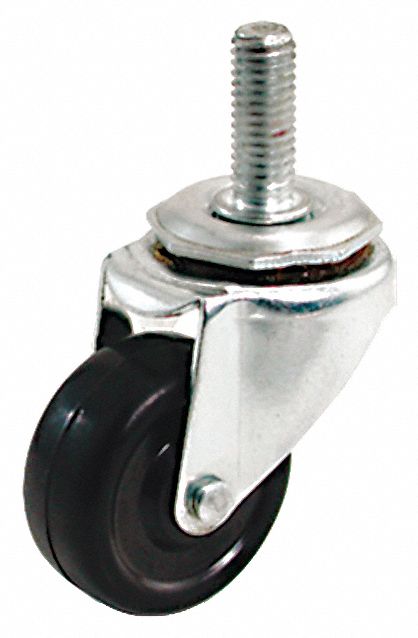 Stem Caster 3 dia Rubber 120lb