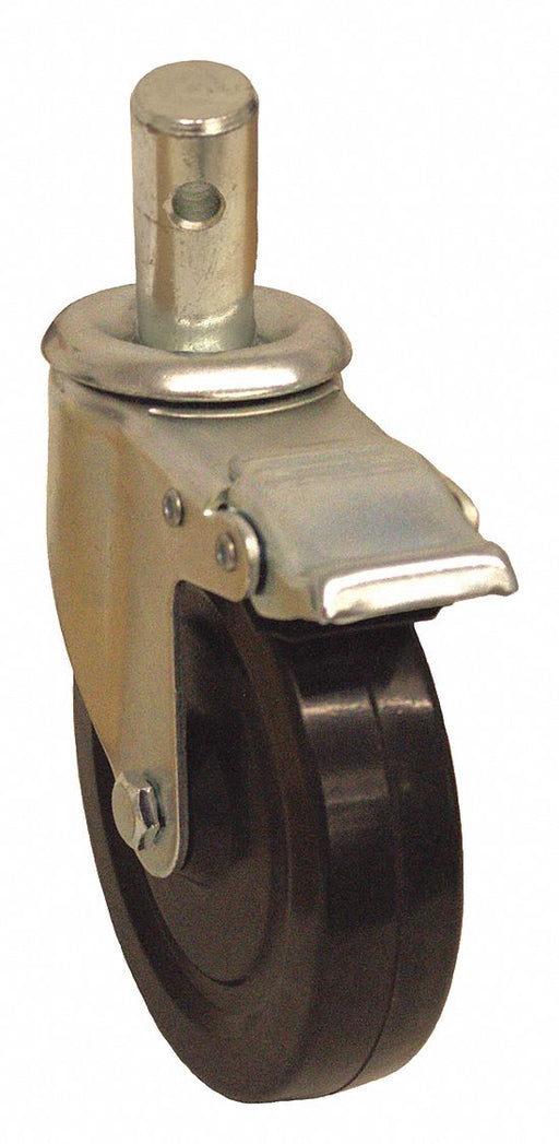 Stem Caster 5 dia Rubber 150lb