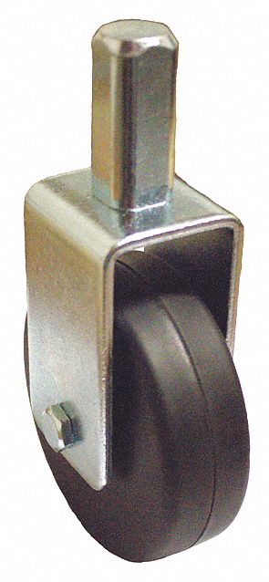 Stem Caster 4 dia Rubber 240lb