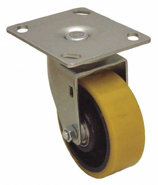 PlateCaster Swivel Polyurethane 5 5/16 H