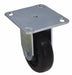 Plate Caster Rigid Polypropylene 7 1/4 H