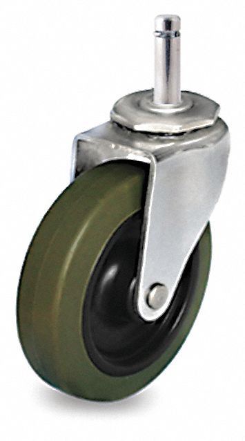 Stem Caster 4 dia Polyurethane 130lb
