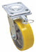 Plate Caster Swivel Polyurethane 5 5/8 H