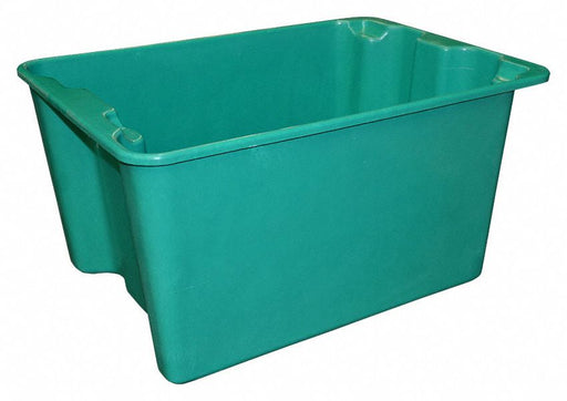 Stacking NestingTote 27.5inL 20inW Green