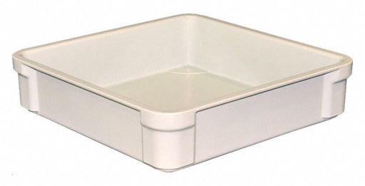 StackingTote 14.75inL 14.375inW White