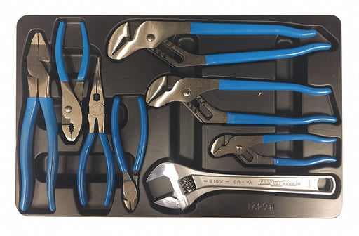 Plier Sets Dipped Handle 8 pcs.