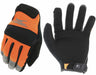J7285 Mechanics Gloves Orange 9 PR