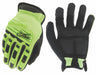 J7287 Mechanics Gloves Hi-Vis Green 11 PR