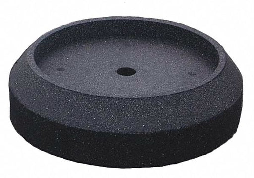 Sign Base Weight Black Rubber 10 in H