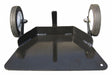 Sign Base Mover Black Steel 10 in H