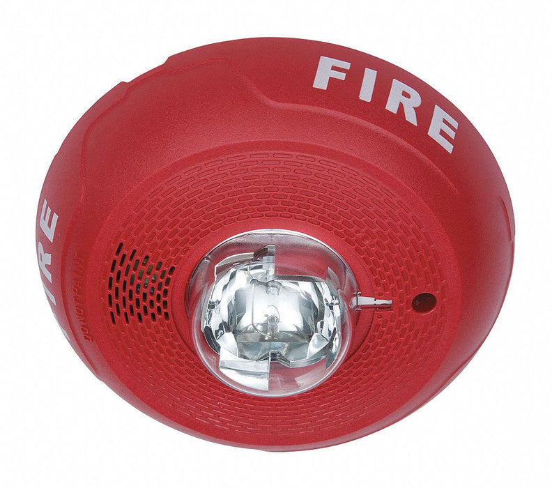 Horn Strobe Marked Fire Wall or Ceiling