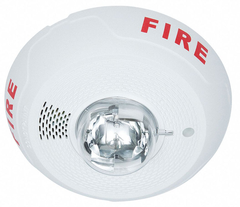 Horn Strobe Marked Fire Wall or Ceiling