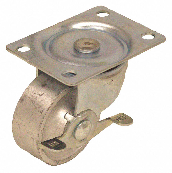 Plate Caster Swivel Iron 3 1/4 H