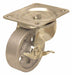 Plate Caster Swivel Iron 4 15/16 H