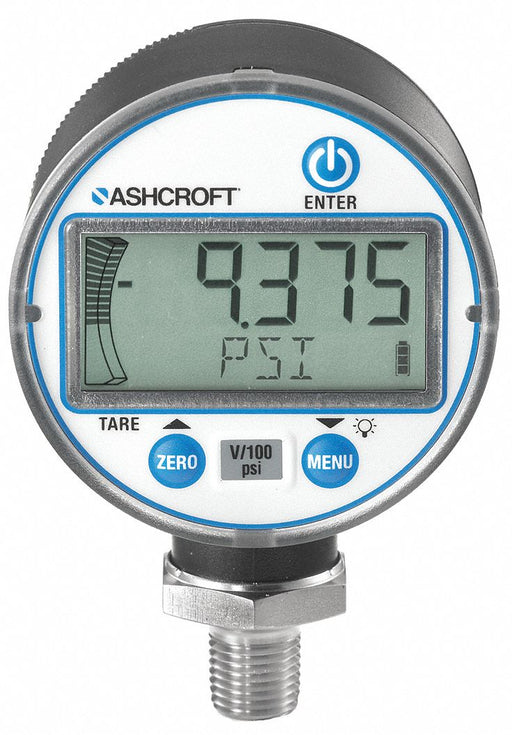 K4244 Pressure Gauge 2-1/2 Dial Size Blk Case