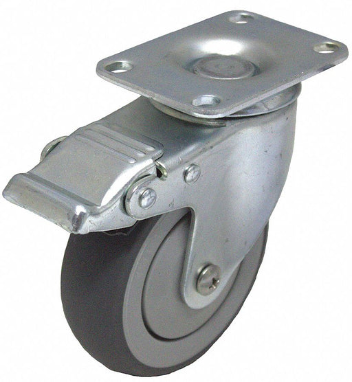 PlateCaster Swivel Polypropylene 5 1/8 H
