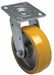 Plate Caster Swivel Polyurethane 6 1/2 H