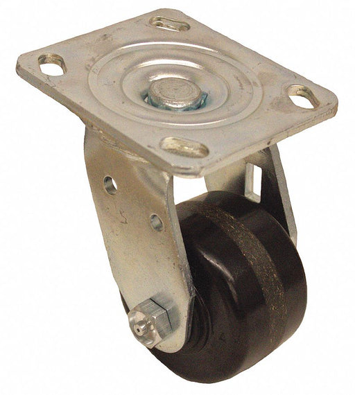 Plate Caster Swivel Phenolic 5 1/4 H